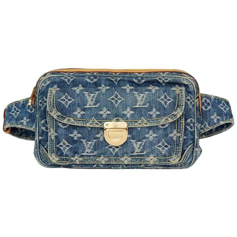 lv bags denim|lv denim bum bag.